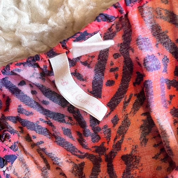 Red Camel Knee Length Sundress - Picture 8 of 8